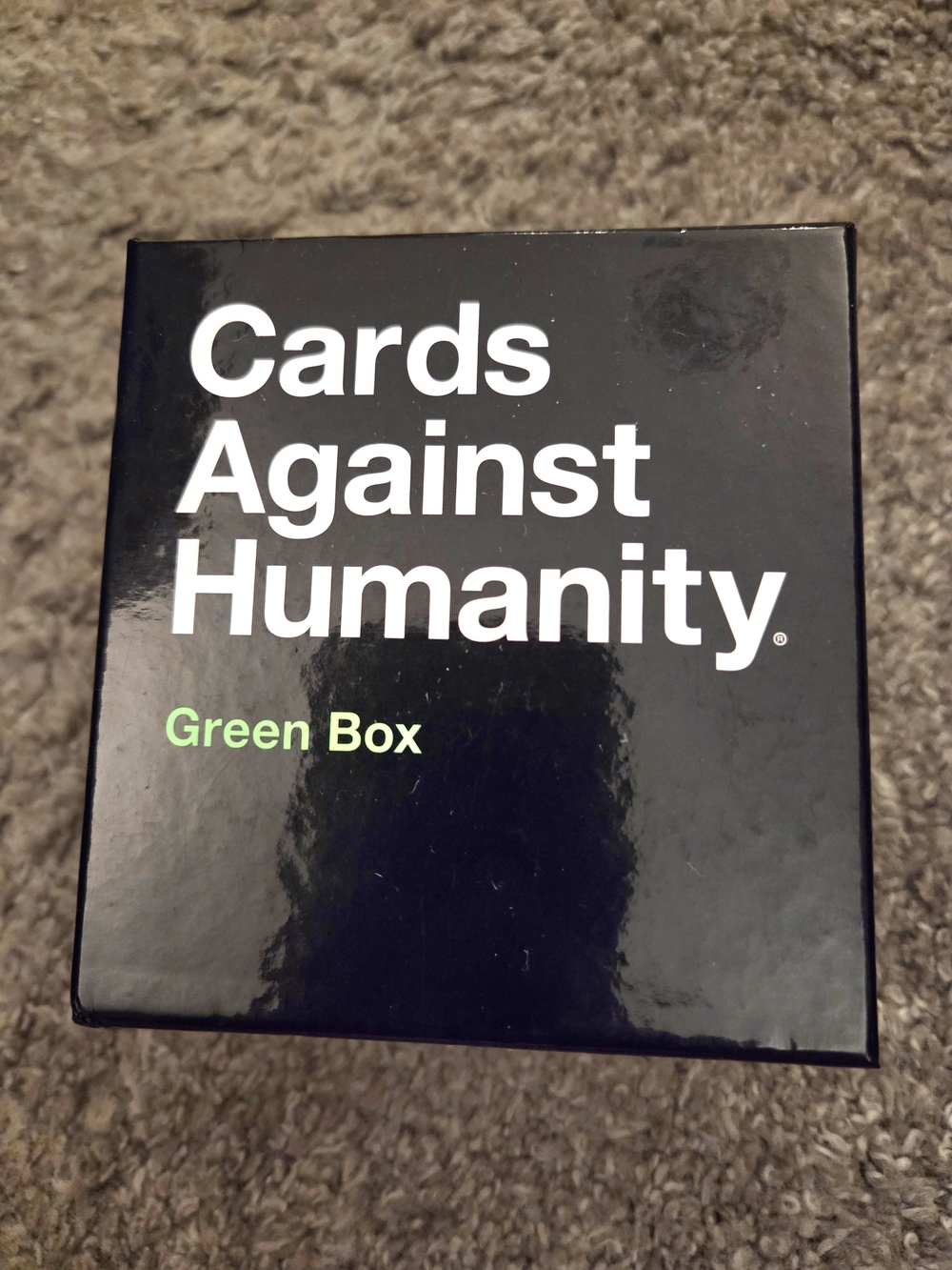 Cards Against Humanity Green Box